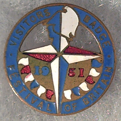 Festival of Britain Souvenir Badge